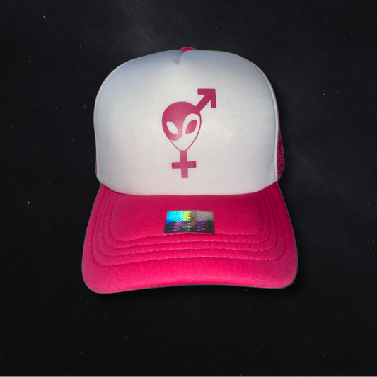Pink Pulse Trucker