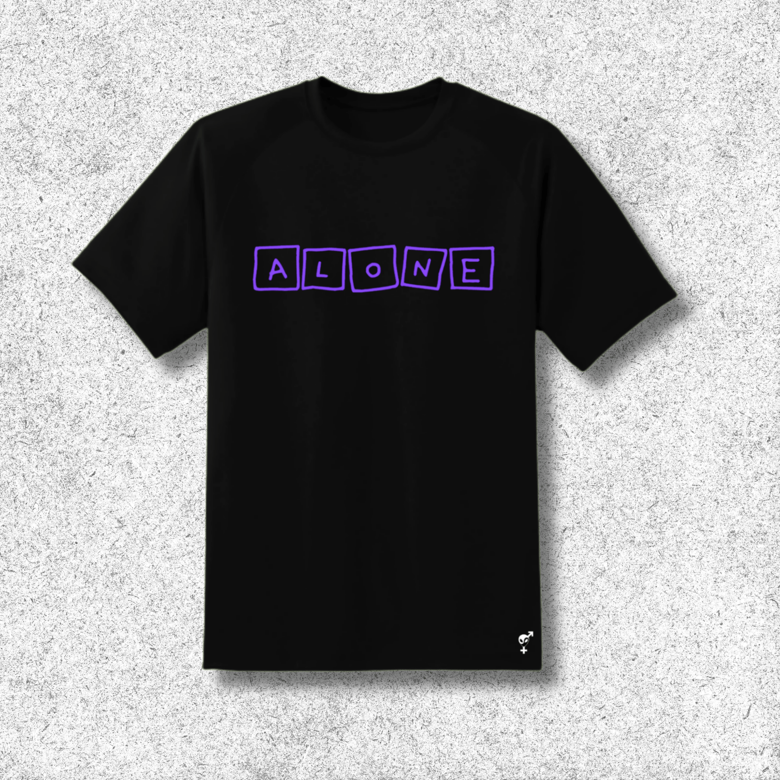 ALONE Code Tee - Les Aliens