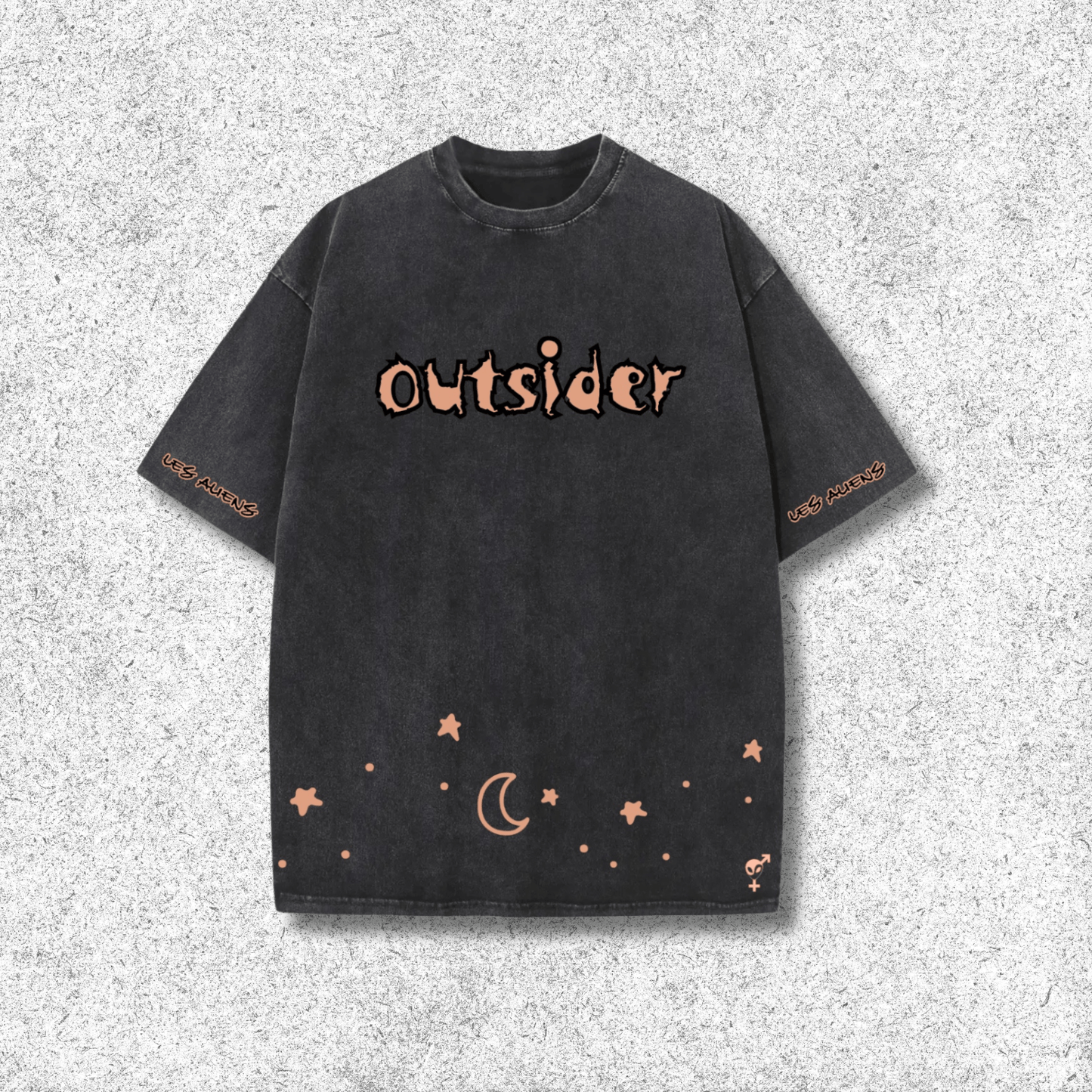 Loner Signal Tee - Les Aliens