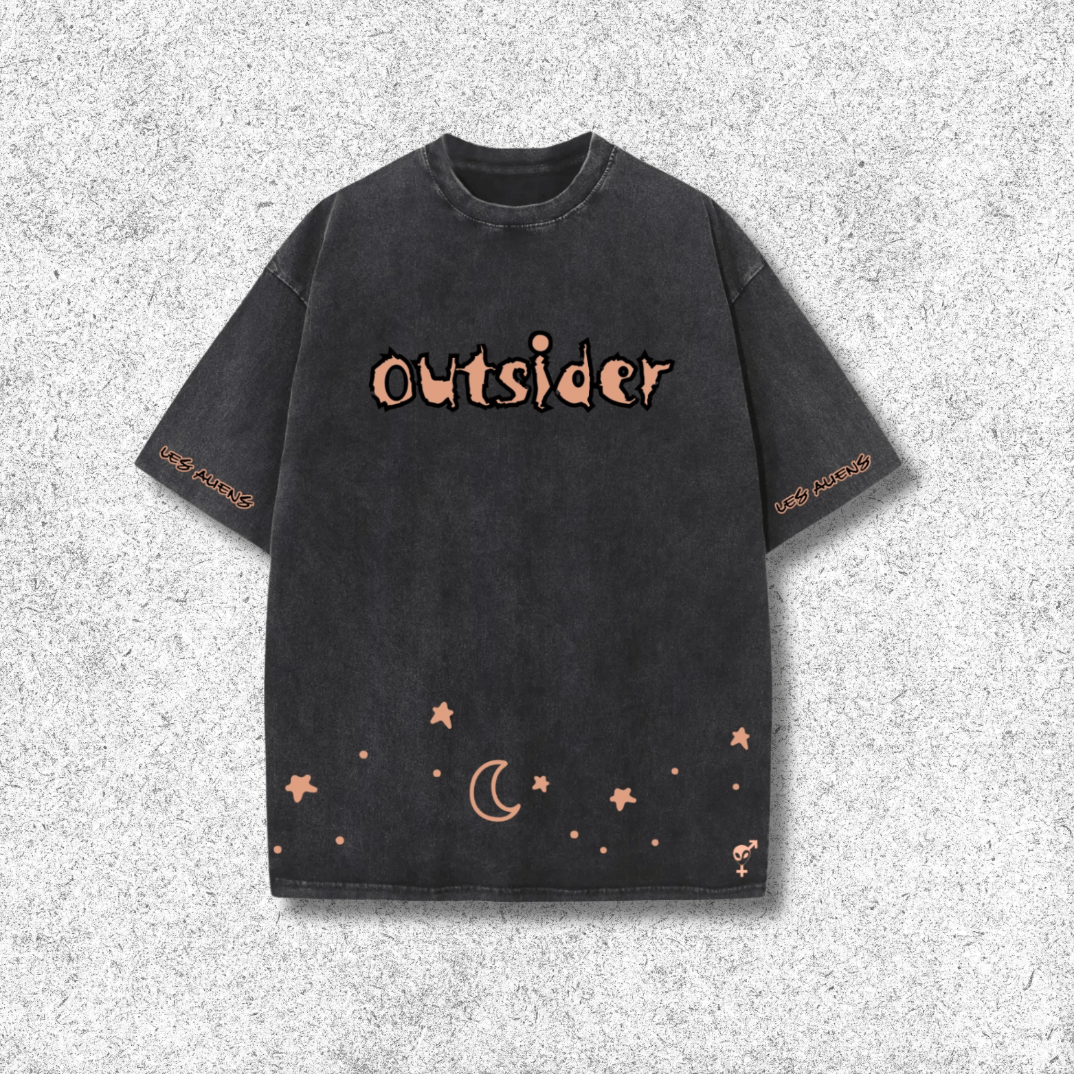 Loner Signal Tee - Les Aliens