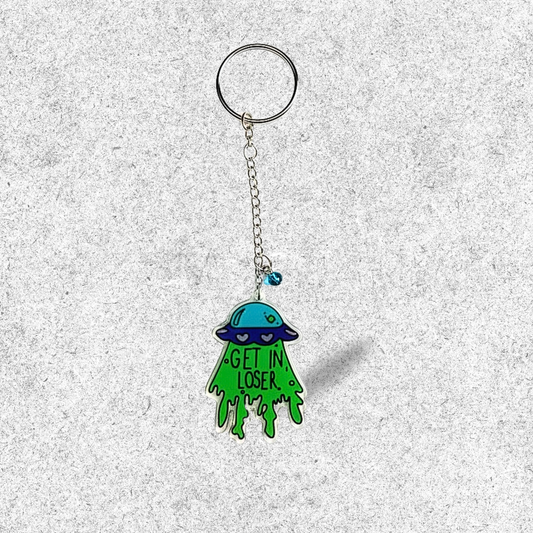 Get in, Loser Keychain