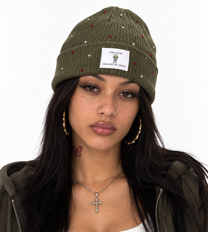 Moss Code Beanie