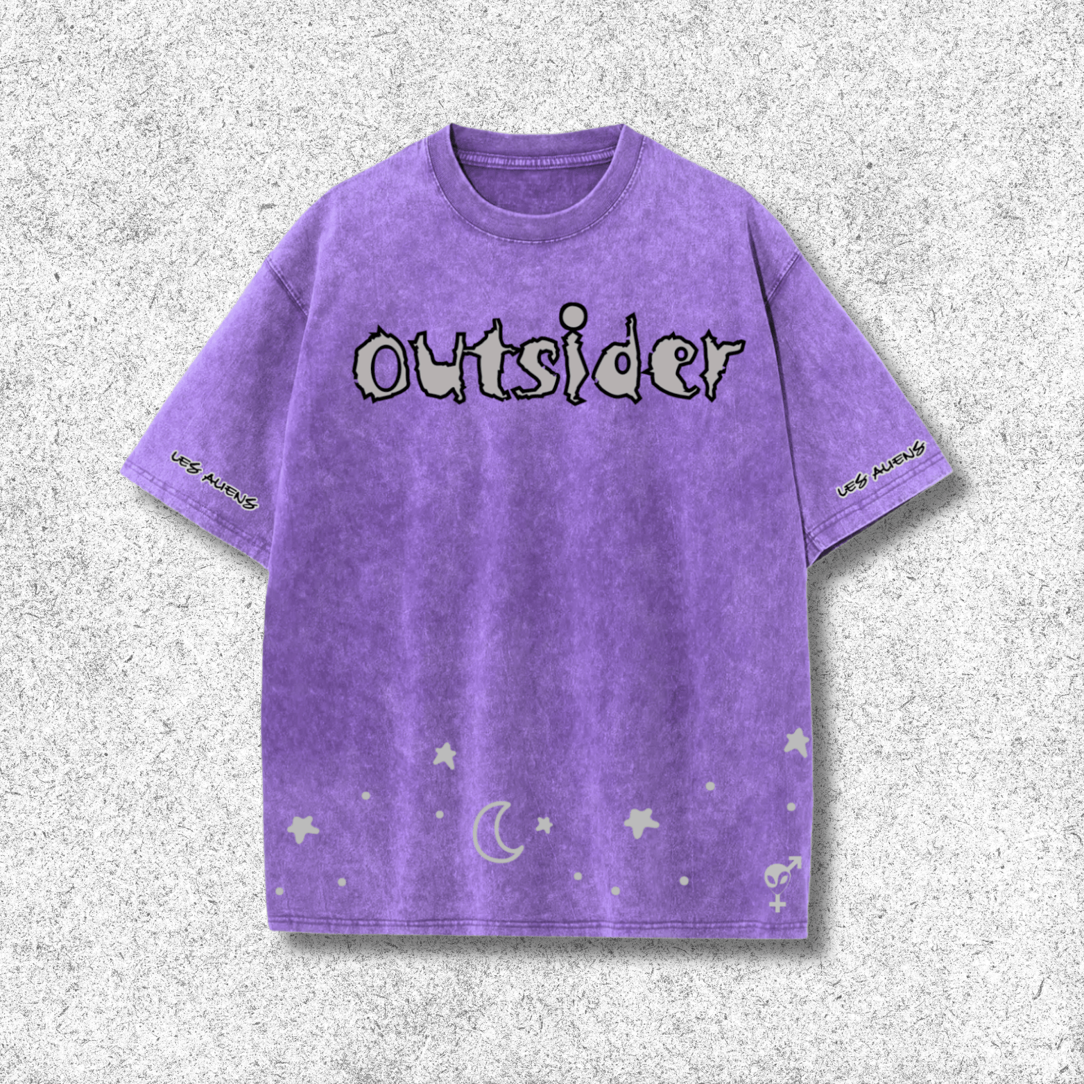 Indigo Eclipse Tee - Les Aliens