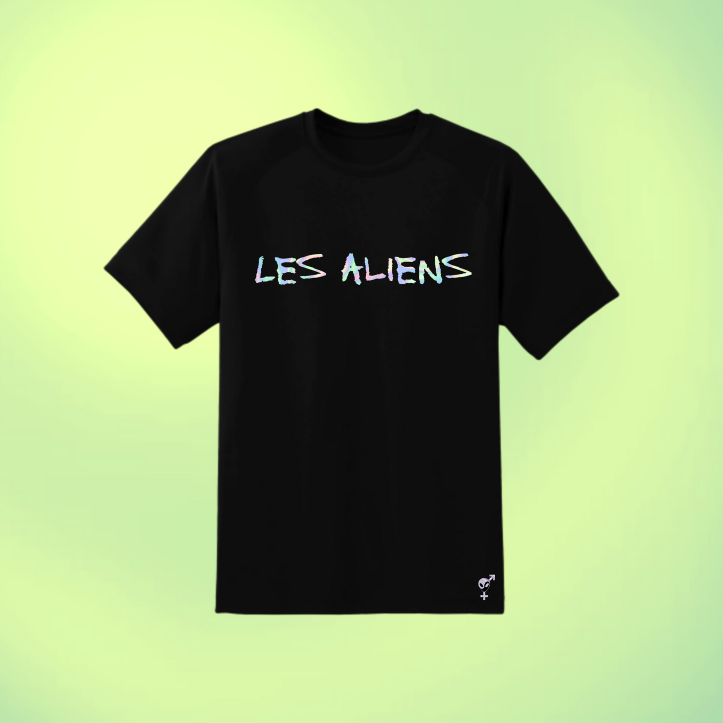 Les Aliens Holographic Tee