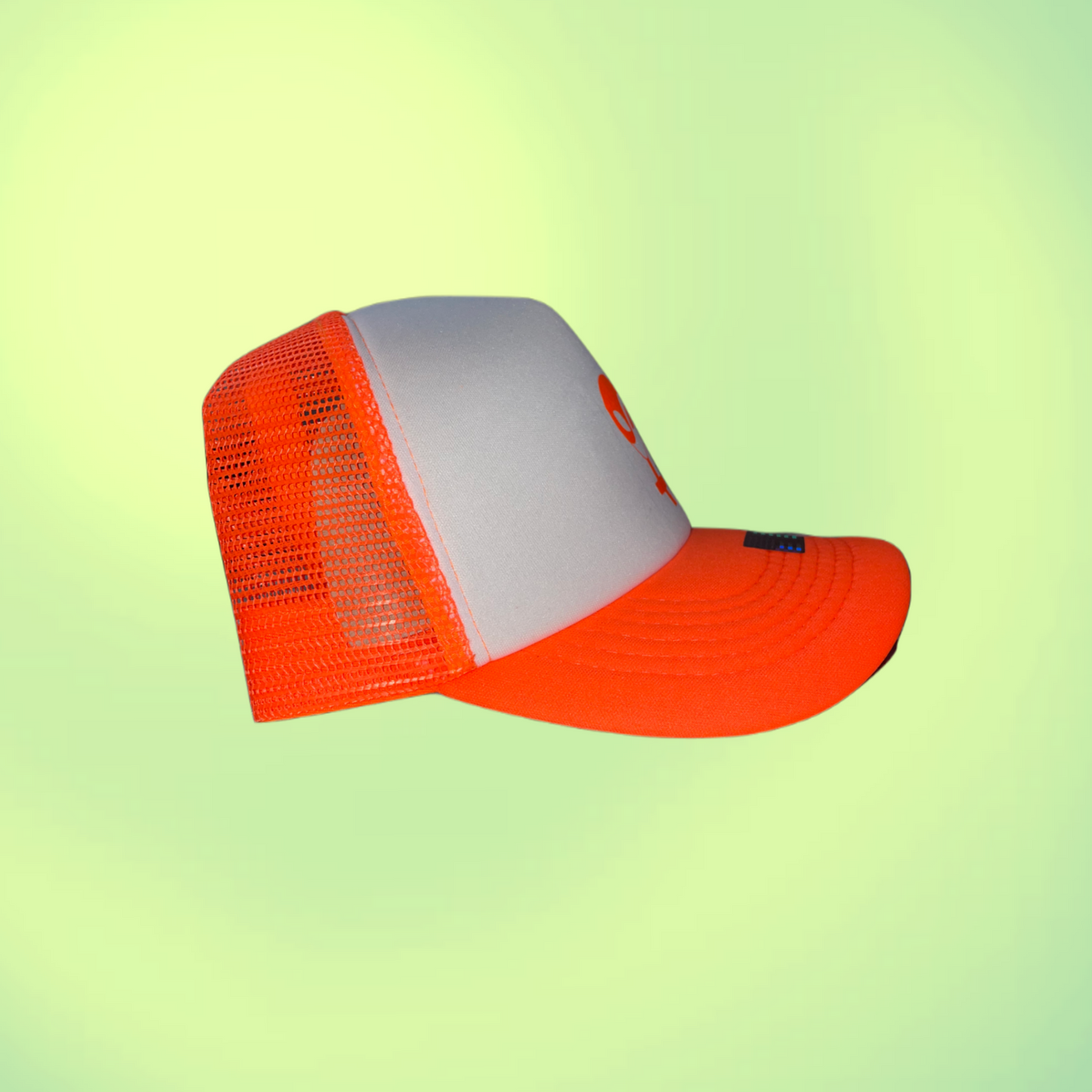 Neon Orange Trucker