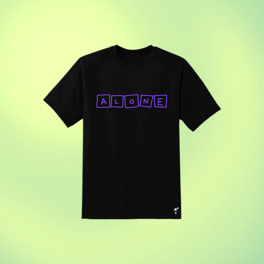 Black Alone Tee