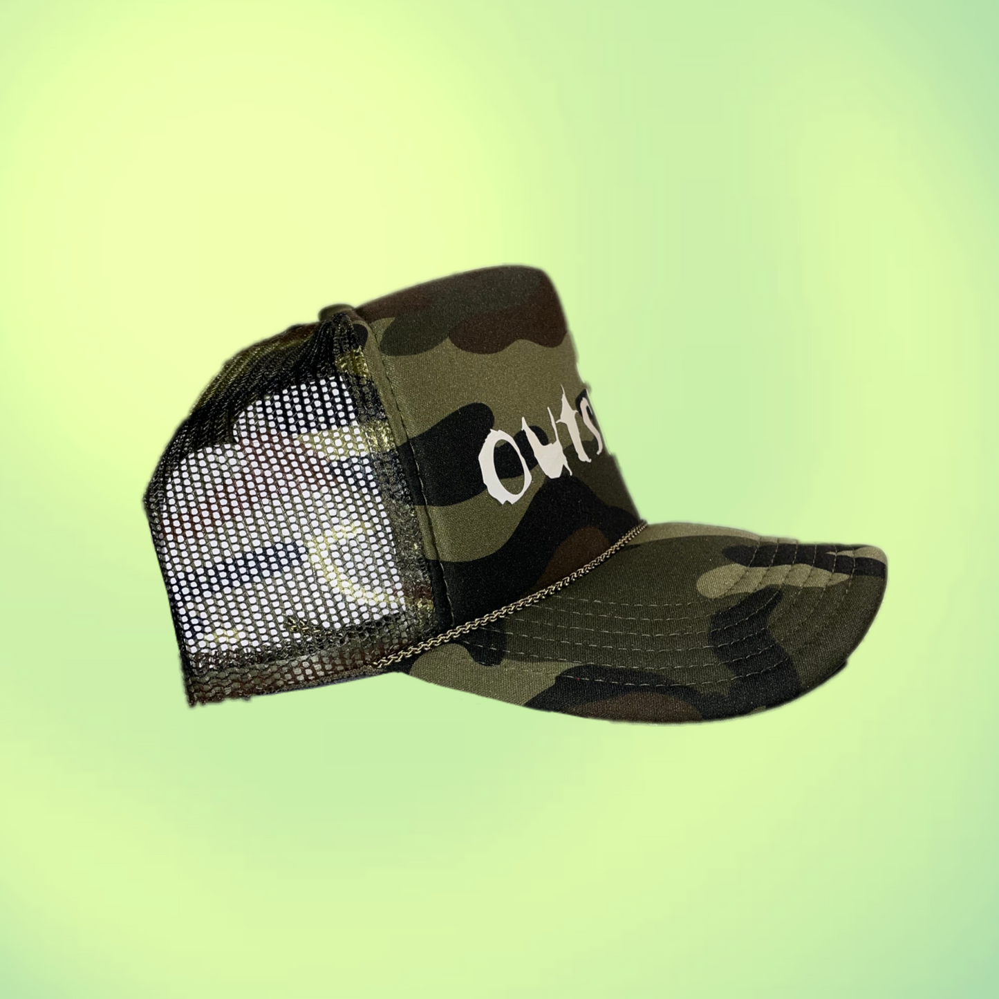 Camo Outsider Trucker