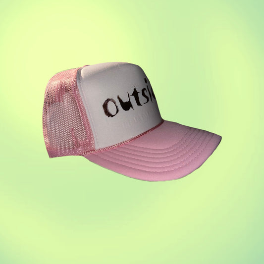 Pink Shimmer Outsider Trucker